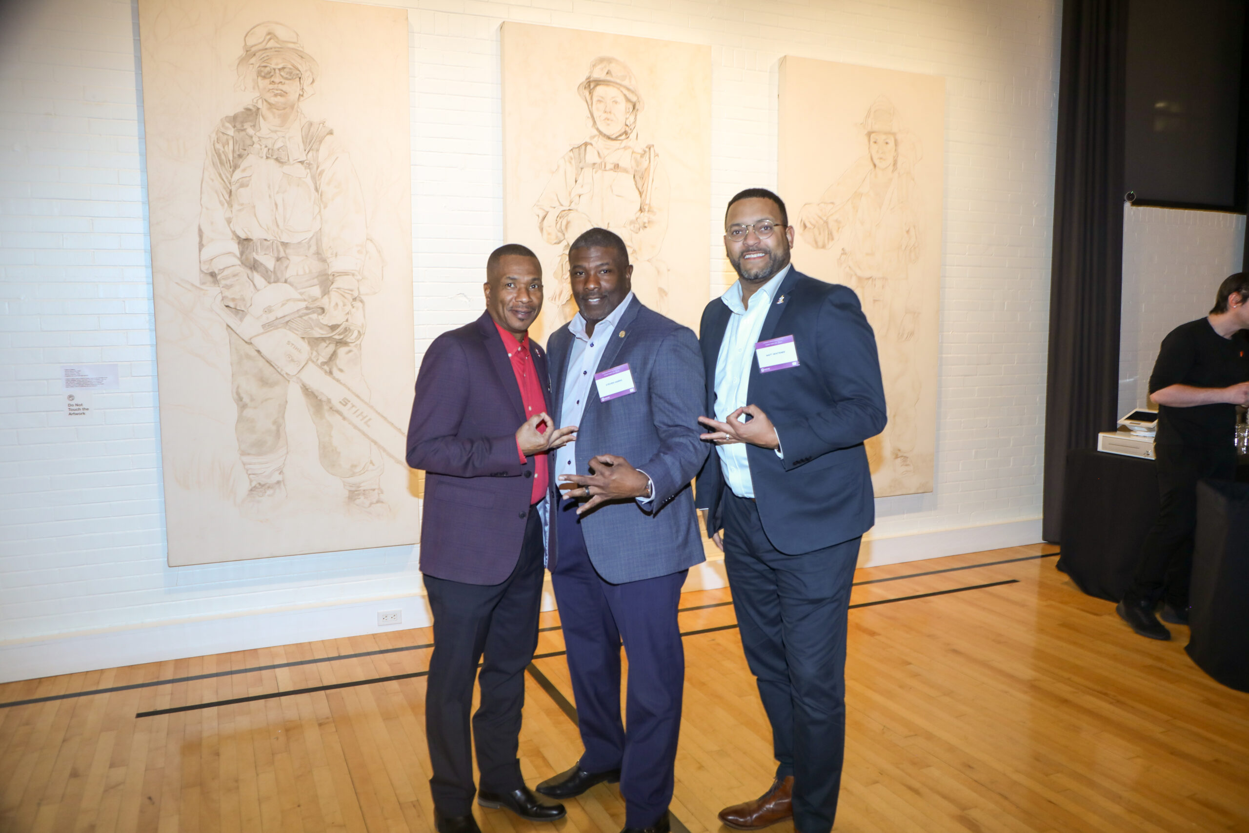 Leaders at a Divine 9 Challenge Celebration